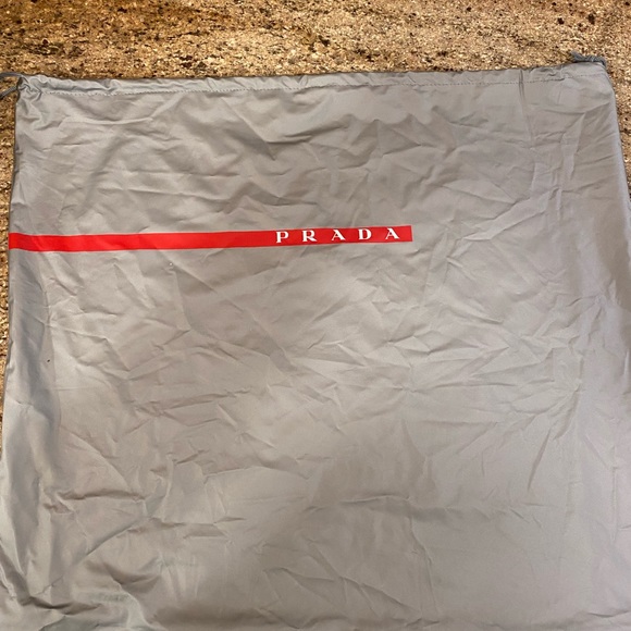 Prada large waterproof dust bag 191/2” across 171/2” length - Picture 6 of 6